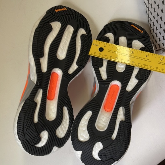 Women’s Adidas by Stella McCartney Solarglide | Ash Pearl Signal Orange | 8 - Picture 12 of 13